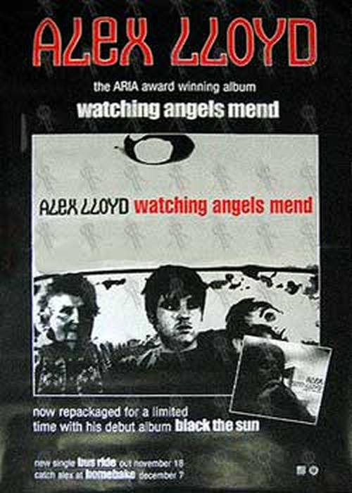 LLOYD-- ALEX - &#39;Watching Angels Mend&#39; Poster - 1