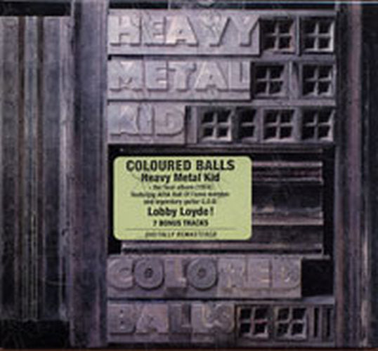 LOBBY LOYDE AND THE COLOURED BALLS - Heavy Metal Kid - 1