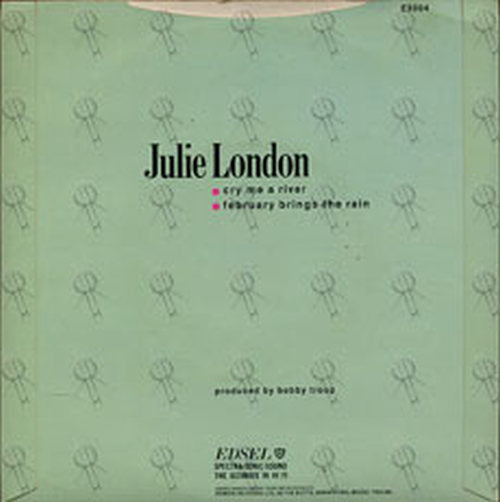 LONDON-- JULIE - Cry Me A River - 2