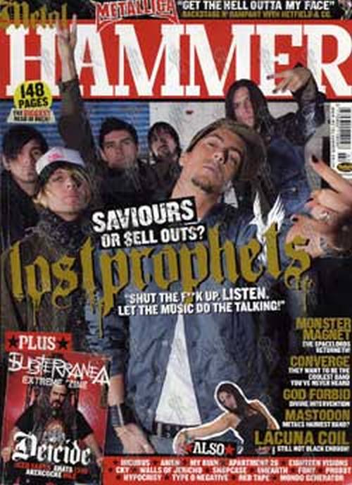 LOSTPROPHETS - 'Metal Hammer' - February 2003 - 1
