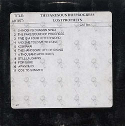 LOSTPROPHETS - thefakesoundofprogress - 2