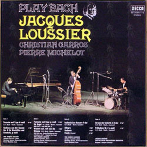 LOUSSIER-- JACQUES - Play Bach - 2