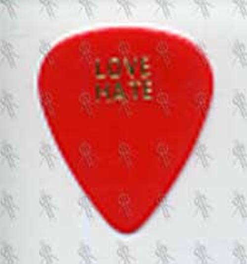 LOVE/HATE - Jon E. Love Guitar Pick - 2
