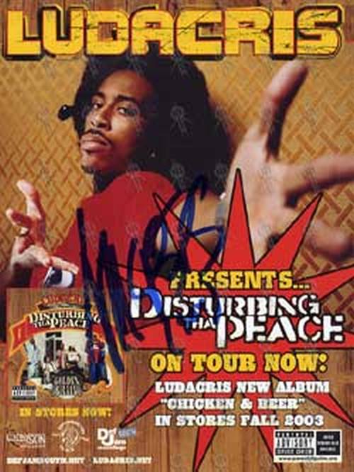 LUDACRIS|SHAWNNA - Disturbing Tha Peace flier - 1