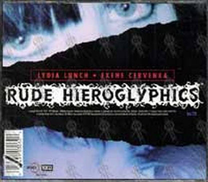 LYDIA LUNCH & EXENE CERVENKA - Rude Hieroglyphics - 2
