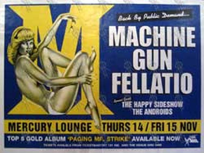 MACHINE GUN FELLATIO - 'Mercury Lounge