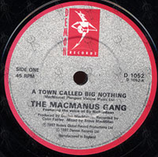 MACMANUS GANG-- THE - A Town Called Big Nothing - 3