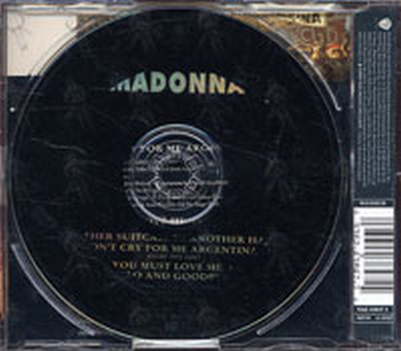 MADONNA - Another Suitcase In Another Hall - 2