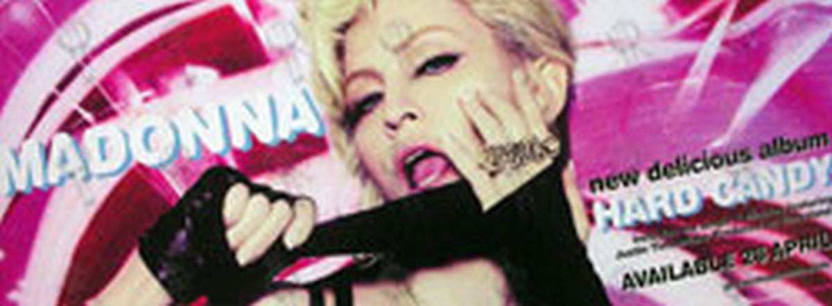 MADONNA - &#39;Hard Candy&#39; Banner Style Promo Poster - 1