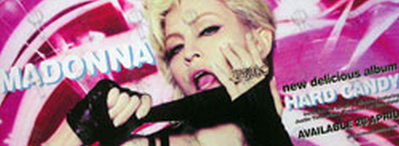 MADONNA - 'Hard Candy' Banner Style Promo Poster - 1