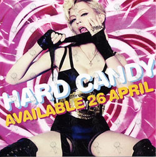MADONNA - &#39;Hard Candy&#39; Promo Insert - 1