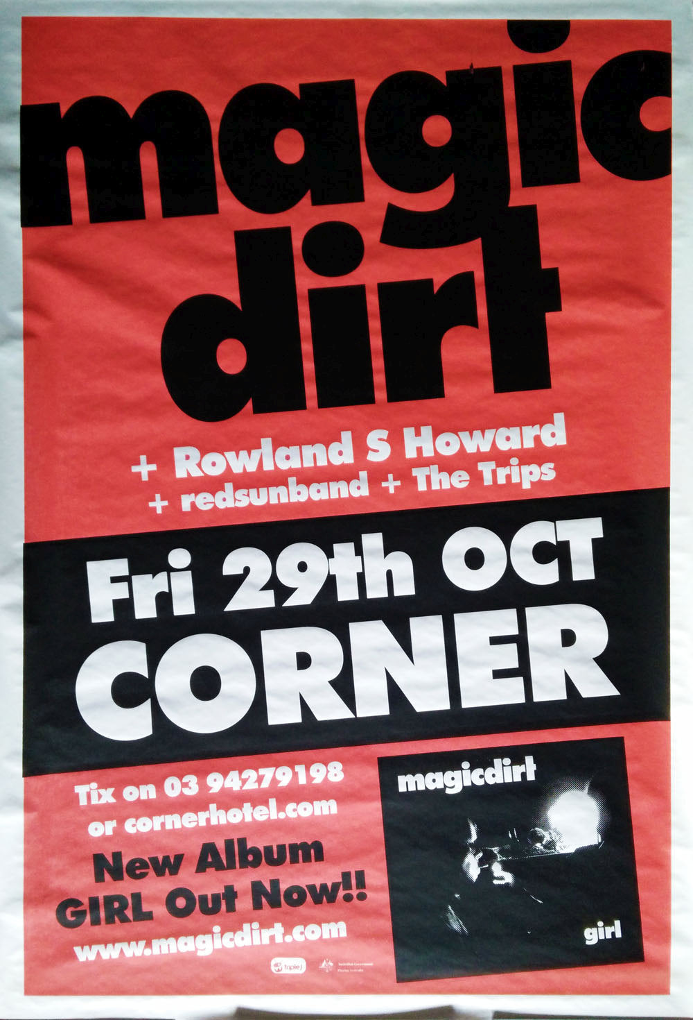 MAGIC DIRT - Corner Hotel