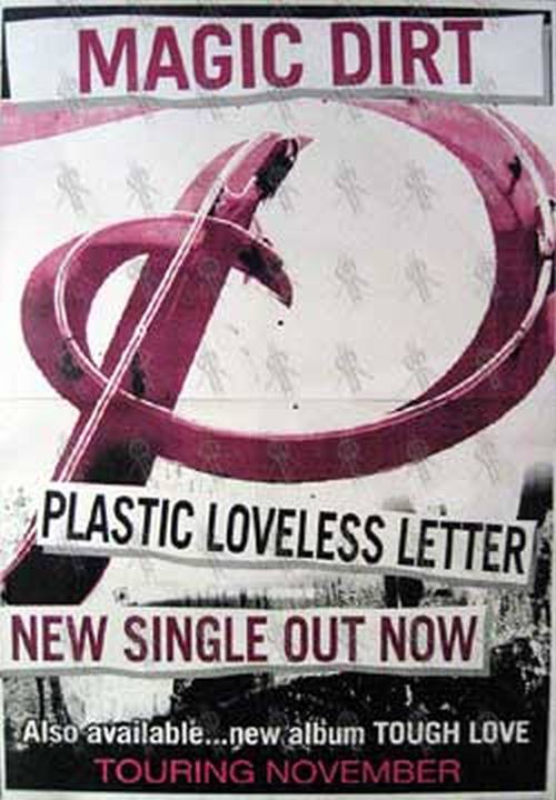 MAGIC DIRT - Plastic Loveless Letter&#39; Single Poster - 1