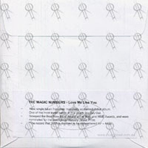 MAGIC NUMBERS-- THE - Love Me Like You - 2