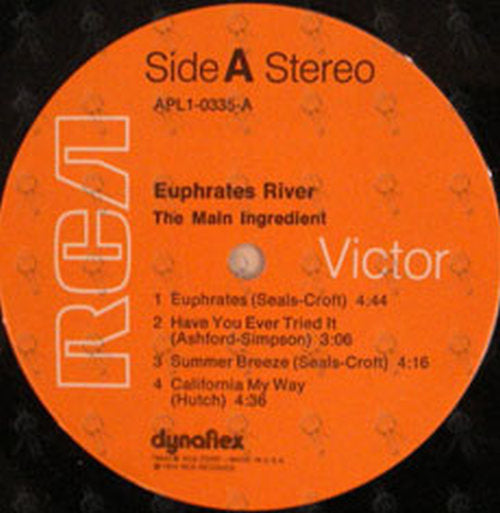 MAIN INGREDIENT-- THE - Euphrates River - 4