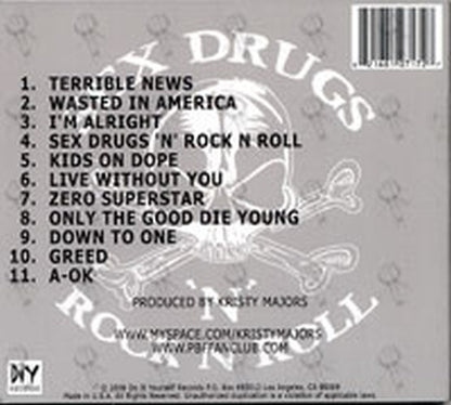 MAJORS-- KRISTY - Sex Drugs Rock 'N' Roll - 2