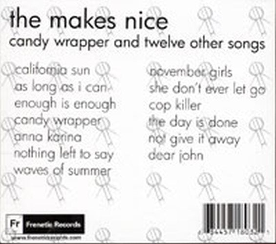 MAKES NICE-- THE - Candy Wrapper And Twelve Other Songs - 2