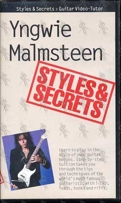 MALMSTEEN-- YNGWIE - Styles &amp; Secrets - 1