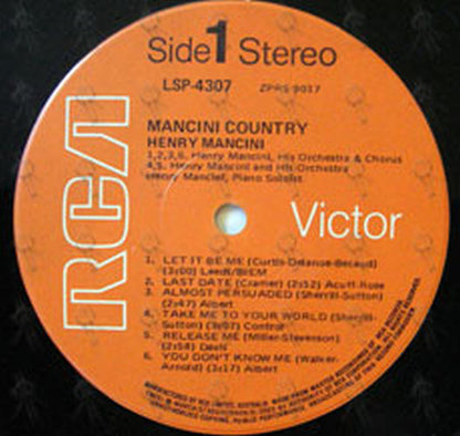 MANCINI-- HENRI - Mancini Country - 3