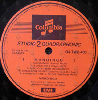 MANDINGO - The Primeval Rhythm Of Life - 3