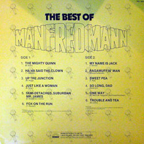MANFRED MAN - The Best Of - 2