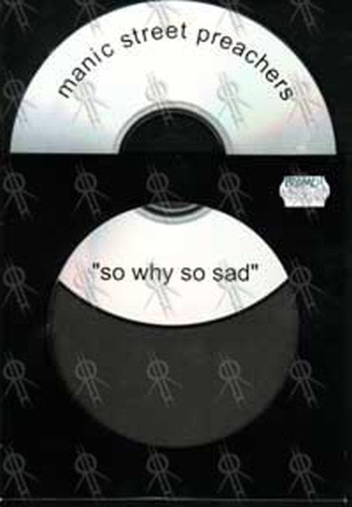 MANIC STREET PREACHERS - So Why So Sad - 1