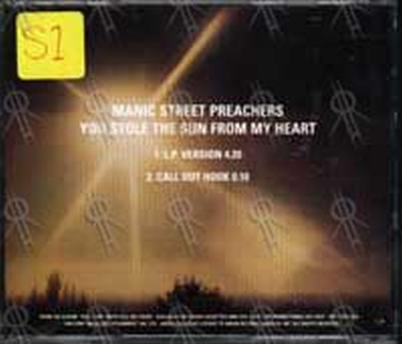 MANIC STREET PREACHERS - You Stole The Sun From My Heart - 2