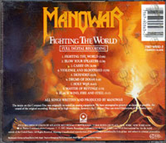 MANOWAR - Fighting The World - 2