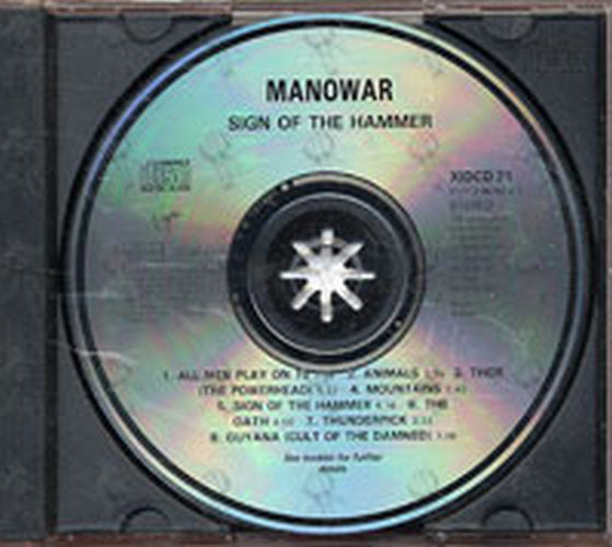 MANOWAR - Sign Of The Hammer - 3