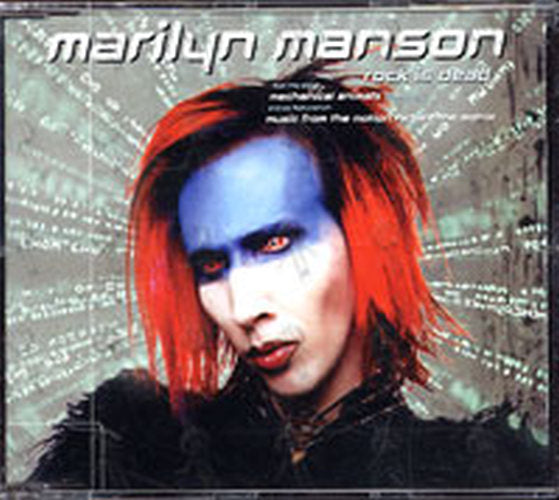 MANSON-- MARILYN - Rock Is Dead - 1