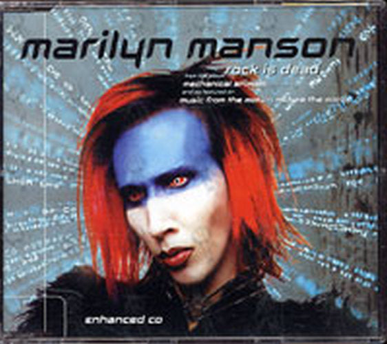 MANSON-- MARILYN - Rock Is Dead - 1