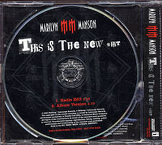 MANSON-- MARILYN - This Is The New *hit - 2