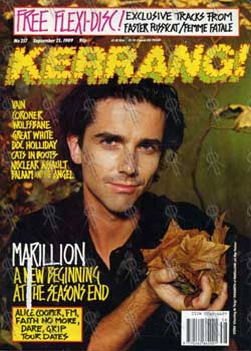 MARILLION - &#39;Kerang!&#39; - Sept 23rd