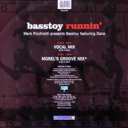 MARK PICCHIOTTI|BASSTOY|DANA - Runnin' - 2