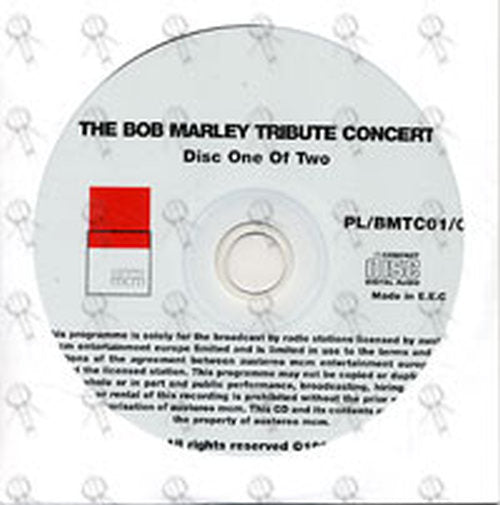 MARLEY-- BOB - Exclusive Radio Special: The Bob Marley Tribute Concert - 1
