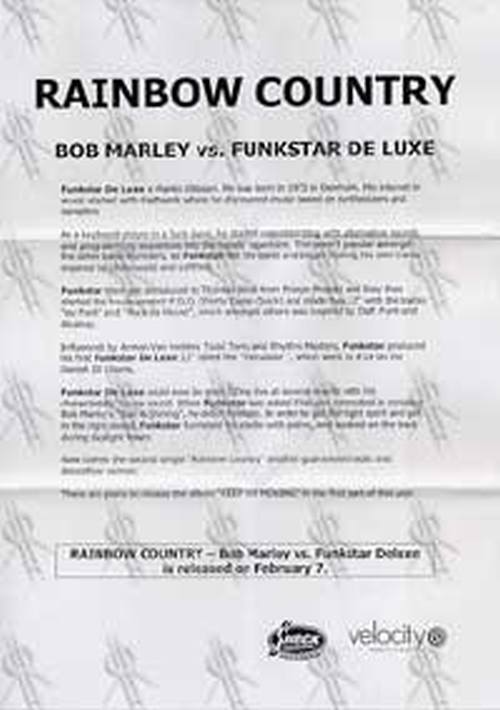 MARLEY-- BOB vs. FUNKSTAR DE LUXE REMIX - Rainbow Country (Remix) - 3