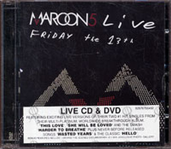 MAROON 5 - Friday The 13th: Maroon 5 Live - 1