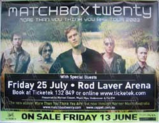 MATCHBOX 20 - Rod Laver Arena