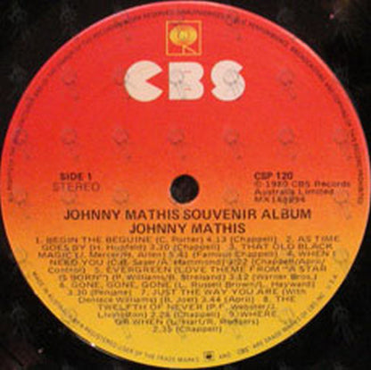 MATHIS-- JOHNNY - Souvenir Album - 3