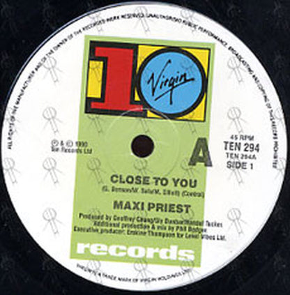 MAXI PRIEST - Close To You - 3