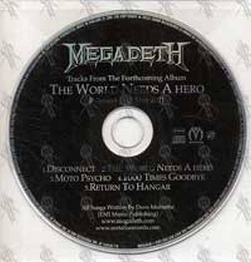 MEGADETH - The World Needs A Hero - 1
