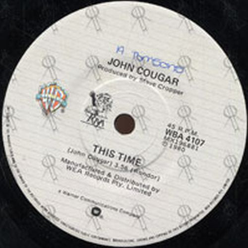 MELLENCAMP-- JOHN COUGAR - This Time - 3