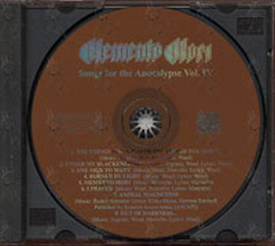 MEMENTO MORI - Songs For The Apocolypse Vol. IV - 3