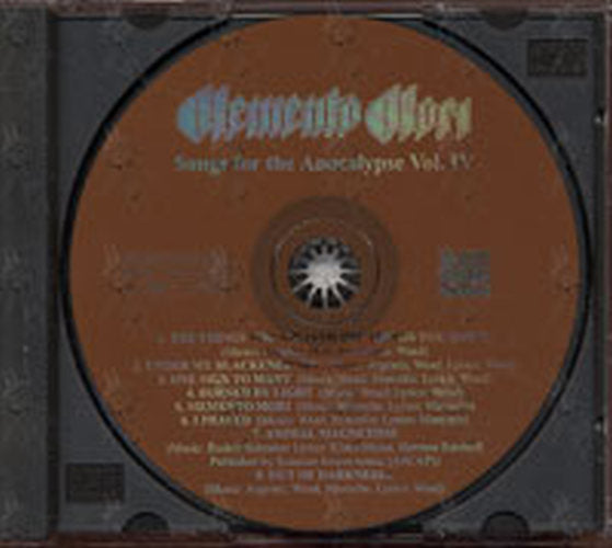 MEMENTO MORI - Songs For The Apocolypse Vol. IV - 3