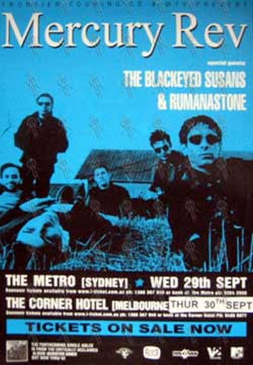 MERCURY REV - Australian Tour Poster - 1