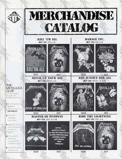 METALLICA - Fan Club Memorabilia & Promo Items Package - 4