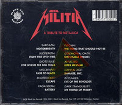 METALLICA - Metal Militia - A Tribute To Metallica - 2