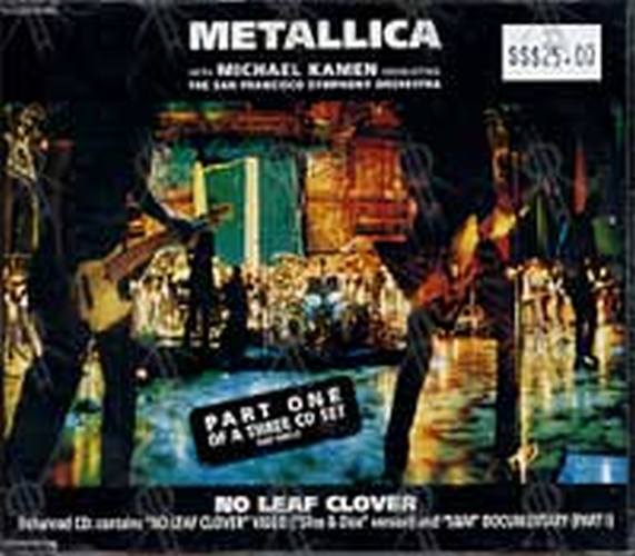 METALLICA - No Leaf Clover (Part 1 of a 3CD Set) - 1