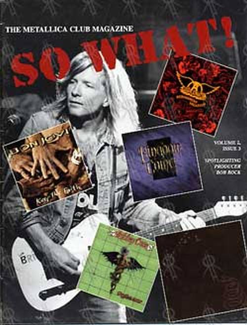 METALLICA - &#39;So What&#39; Fan Club Magazine - 1