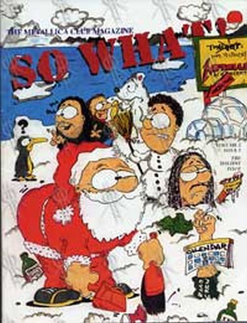 METALLICA - 'So What' Fan Club Magazine - 1